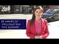 Boots And Clare Nasir Encourage Commuters To Be Aware Of Pollenution This Summer