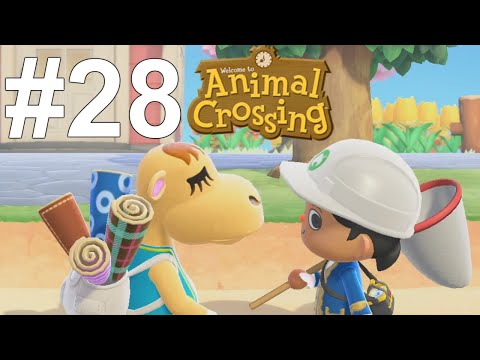 Talking to Saharah! Animal Crossing New Horizons!