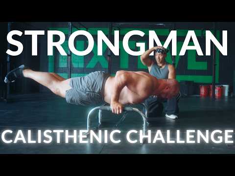 World's Strongest Man Tries Calisthenic Challenge