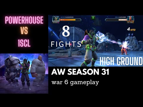 AW S31 war 6 path 9 and some boss fights| Marvel contest of champions
