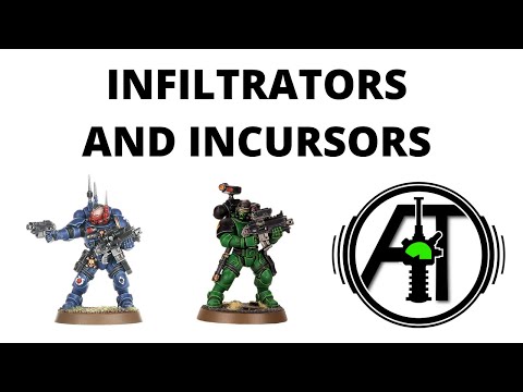 Infiltrators and Incursors - Primaris Troops Tactics in 9th Edition