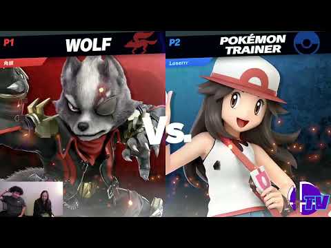 MSM.ZERO 10 Pool B1 - ShiNe (Wolf) Vs. Lacen (Fox & Pokemon Trainer) - SSBU Tournament