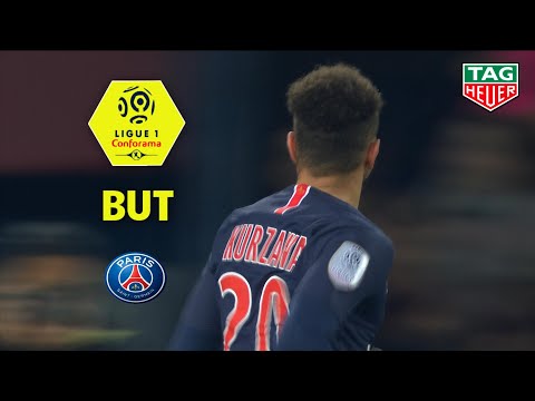 But Layvin KURZAWA (13') / Paris Saint-Germain - Montpellier Hérault SC (5-1)  (PARIS-MHSC)/ 2018-19