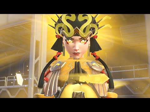 Kiriko Amaterasu Mythic Skin in game - Overwatch 2