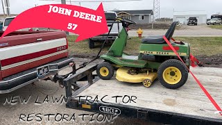 NEW John Deere 57(Rear Engine Mower) Bought At Auction For $112.50!