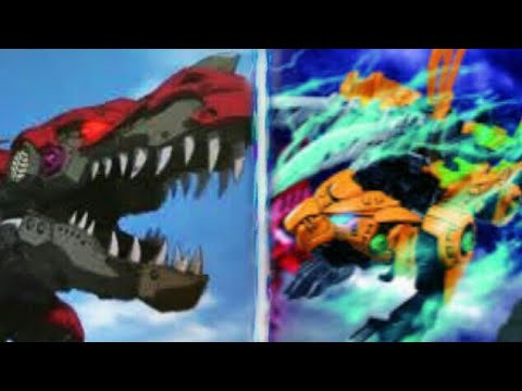 Death rex vs Tiger HD AMV Get me out  ( zoids wild )