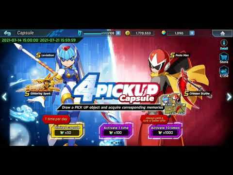 Rockman X Dive Summer Capsule Gacha 2