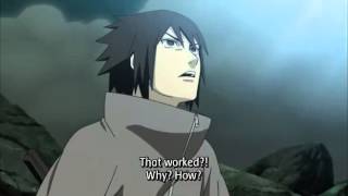 Naruto vs Obito.. Sage Rasengan