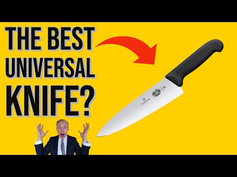 Victorinox Fibrox 8-inch Chef's Knife Unboxing & Review ✅
