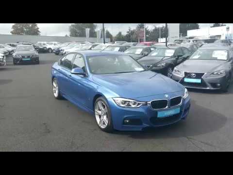 171D07780 BMW 330 E-DRIVE M-SPORT HYBRID - PLUG IN , SAT NAV, BLACK LEATHER