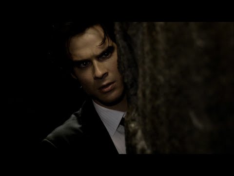 TVD 2x7 - Katherine tells Damon that Elena is in danger but he doesn't believe her | Delena Scenes