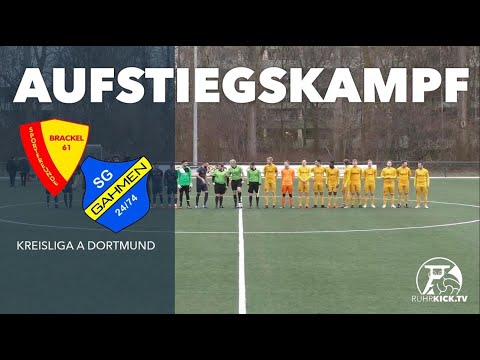 Packendes Unentschieden im Aufstiegskampf | SF Brackel 61 - SG Gahmen 24/74 (Kreisliga A Dortmund)