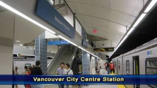 preview picture of video 'Canada Line - Vancouver City Centre Station (Open House)'