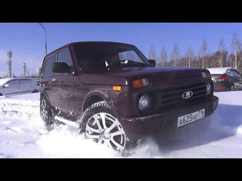 LADA 4x4 in deep snow!!!