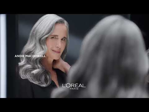 L'ORÉAL PARIS - COOL SILVER - ANDIE MACDOWELL