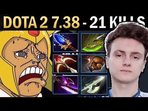 Legion Commander Gameplay Miracle with 21 Kills and Halberg - TI14