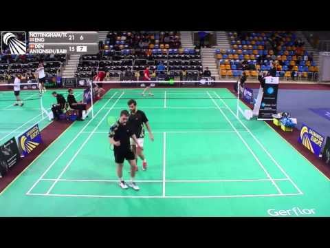 QF   MD   M Nottingham   H Towler vs K Antonsen   O Babic   French International 2015