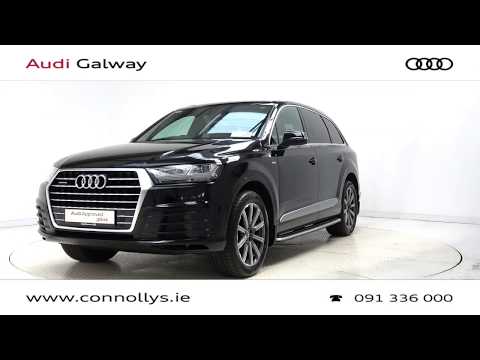 AUDI GALWAY: 2018 Q7 S LINE QUATTRO TIPTRONIC 218BHP 3.0TDI 181T827