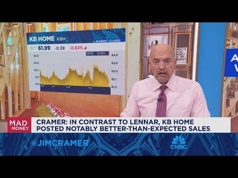 Best to take wait-and-see approach to homebuilder stocks, says Jim Cramer