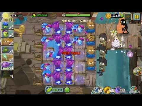Plants vs Zombies 2 Treasure Yeti Pirate Seas Day 13