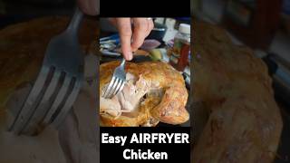 Air Fryer WHOLE CHICKEN in under an hour! Ninja Foodi Dualzone recipe...