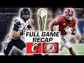 No. 1 Alabama Continues CFP Dominance With Win Over No. 4 Cincinnati | CFP Semifinals CBS Sports HQ