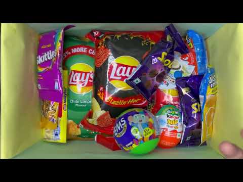 ASMR | Lots of candies | Chocolates | Toffees | Chips | gems | Namish Batra