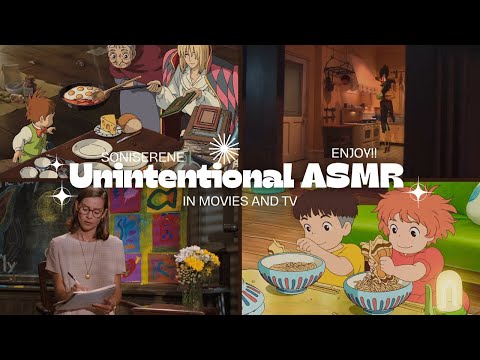 Unintentional ASMR in Movies and TV Shows🍿🍿