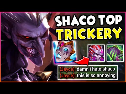 I MADE A CHALLENGER JAYCE HATE SHACO TOP! (LPP TOURNAMENT)