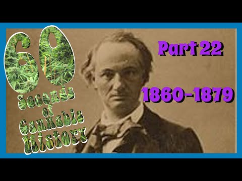 60 Seconds of Cannabis history - Part 22: 1860 - 1879