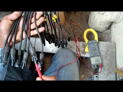 inverters maintenance & How to mark insulation fault on string