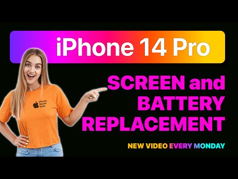 iPhone 14 Pro screen and battery replacement - Repair guide