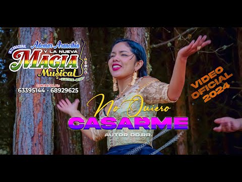 No Quiero Casarme / Ademar y La Nueva Magia Musical / Video Oficial 2024