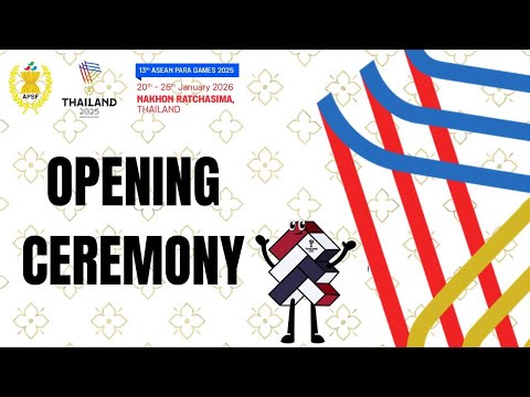 Opening Ceremony ASEAN Para Games 2025