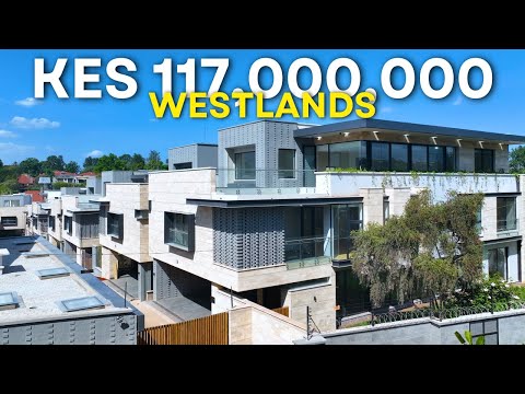 Inside Ksh.117,000,000 5 Bedroom Townhouse #housetour in Westlands Nairobi Kenya