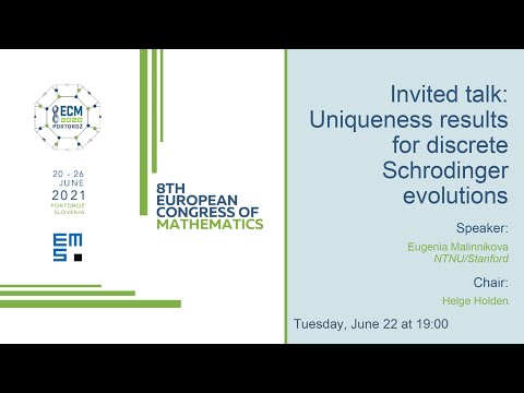 8ECM Invited Lecture: Eugenia Malinnikova