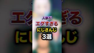 人脈がエグすぎるにじさんじ3選　#youtuber#vtuber#雑学#豆知識