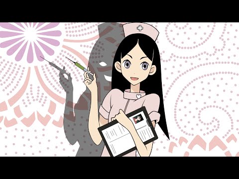 Sayonara Zestsubou Sensei - Kitsu Chiri is a proper ditz.