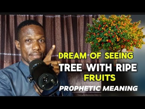 Dream Of seeing tree with ripe Fruits meaning