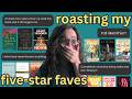 crashing out over one-star reviews of my favorite books 😵‍💫 roasting my five-star faves