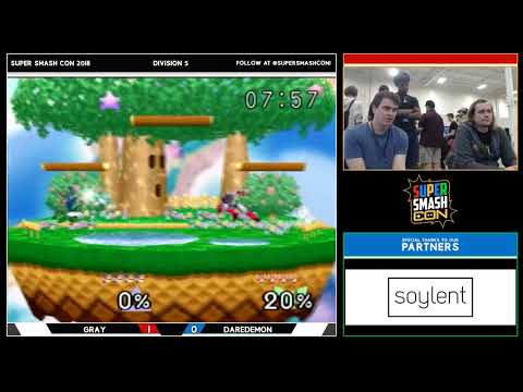 SSC 2018 - SSB64 - Gray (Link) Vs. DareDemon (Falcon) Smash 64 Division 5