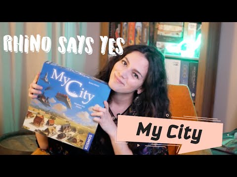 My City Review - Rhino Says Yes #58 | Cardboard Rhino