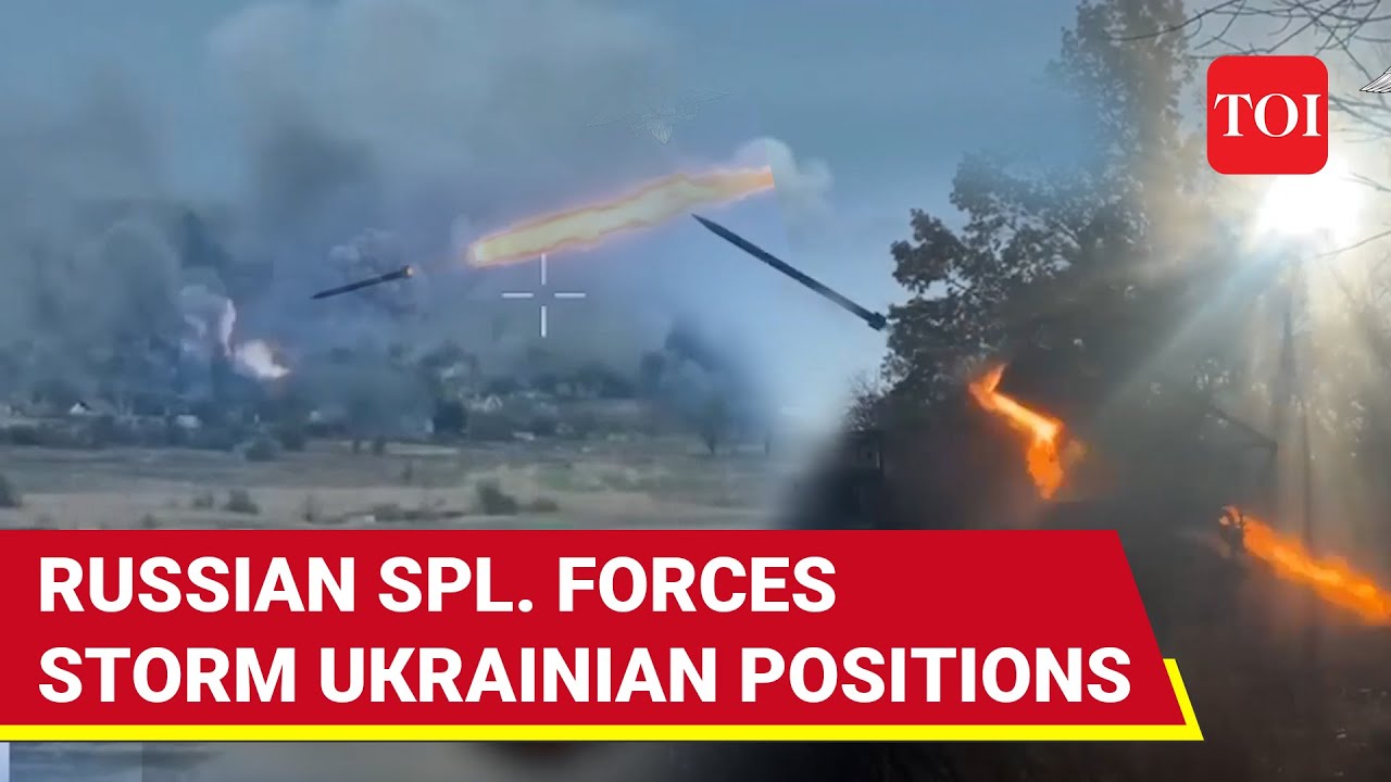 Putin Deploys Russian Marines In Kursk; Special Forces Rain Fire On Ukrainian Bases | Watch