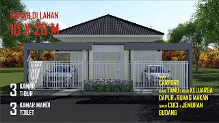98 Gambar Rumah Minimalis 10 X 20 Gratis
