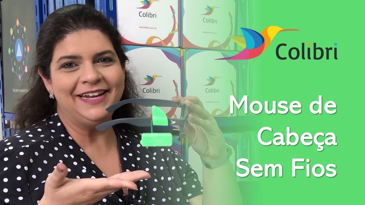 Colibri Mouse de Cabeça - Abrindo a caixa e Posicionando nos Óculos