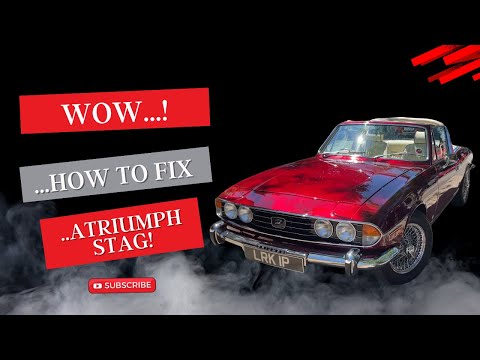 How to Fix a Triumph Stag – Expert Workshop & Restoration Tips! ❤️
