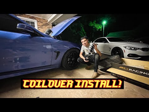 BC COILOVER INSTALL ON A BMW 435I F32