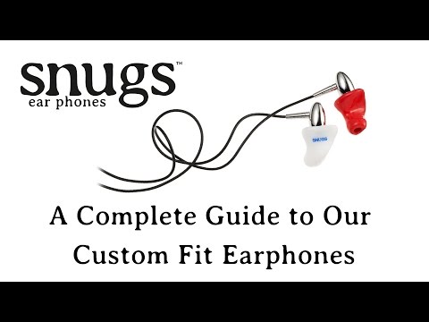 Snugs Earphones - Custom Fit Earphones