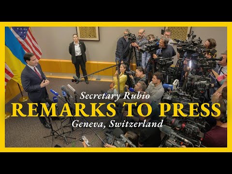Secretary Rubio Remarks to Press