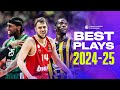GREATEST PLAYS Of The 2024 25 Regular EuroLeague Season